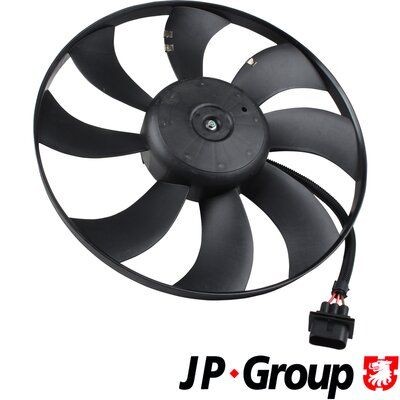 JP GROUP 1199103900 Fan, radiator Ø: 388 mm, 276W, without radiator fan shroud