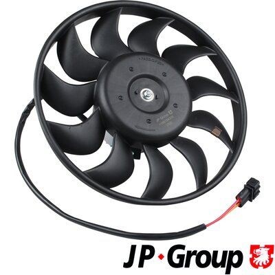 JP GROUP 1199104200 Fan, radiator Ø: 281 mm, 228W, without radiator fan shroud
