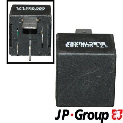 JP GROUP 1199205800 Glow plug relay VW Passat B2 Hatchback (32B) 1.6 72 hp Petrol 1987 price