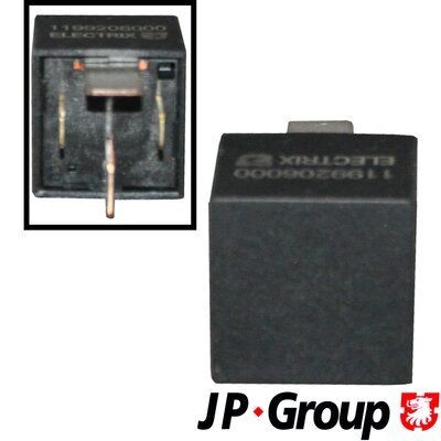 Seat Relay, main current JP GROUP 1199206000 at a good price