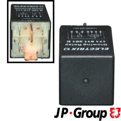 JP GROUP 1199206600 Glow plug relay 171 911 261 B