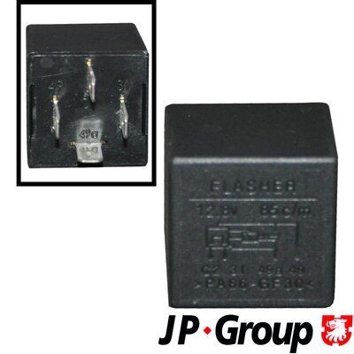 Original JP GROUP 431953231ALT Flasher relay 1199208400 for VW PASSAT