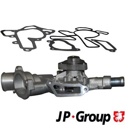 1214102109 JP GROUP 1214102100 Water Pump + V-Ribbed Belt Kit 6334 022