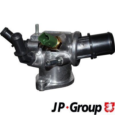 JP GROUP 1214603810 Engine thermostat Opening Temperature: 88°C, with seal, with housing