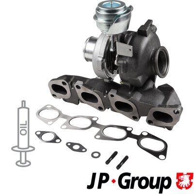 JP GROUP 1217400600 Turbocharger 55 205 356