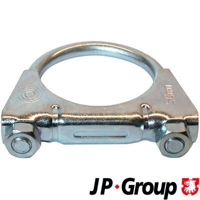 Opel ASCONA Exhaust parts - Exhaust clamp JP GROUP 1221400300