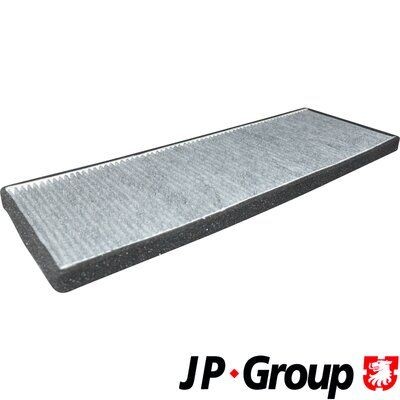 JP GROUP 1228100200 Filtro abitacolo Filtro al carbone attivo, 419 mm x 153 mm x 17 mm