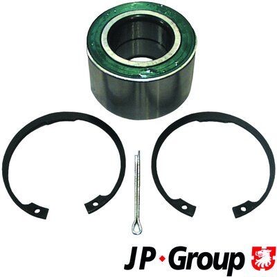 JP GROUP 1241300610 Wheel bearing kit Front Axle Left, Front Axle Right, 66 mm
