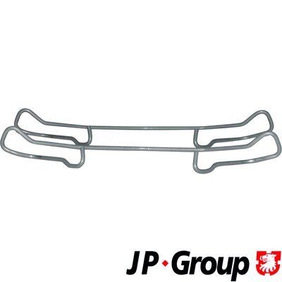 JP GROUP 1263650110 Brake pad fitting kit FIAT PUNTO 2006 in original quality