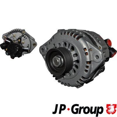 JP GROUP 1290103500 Alternator 14V, 70A, L-W PLUG 21, M8 B+, 0021, Ø 60 mm