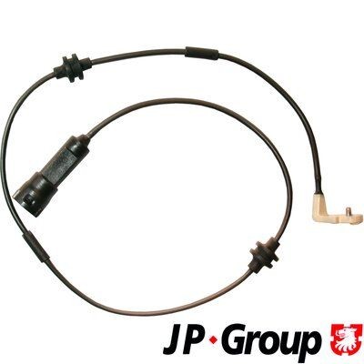 JP GROUP 1297300600 Brake pad wear sensor OPEL OMEGA 1988 in original quality