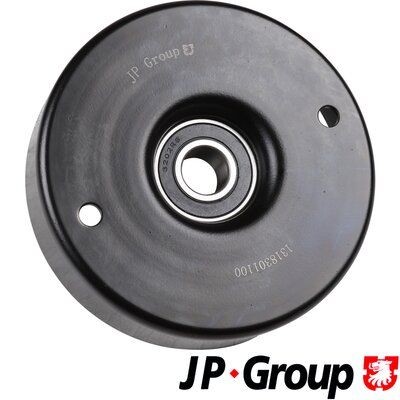Original JP GROUP 1112000070ALT Tensioner pulley, v-ribbed belt 1318301100 for MERCEDES-BENZ C-Class