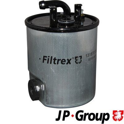 JP GROUP 1318701300 Fuel filter In-Line Filter, 10mm