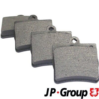 0024205120ALT JP GROUP Rear Axle, excl. wear warning contact Height: 63,2mm, Width: 64mm, Thickness: 15mm Brake pads 1363700510 buy