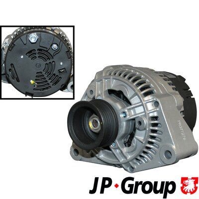 1390102009 JP GROUP 14V, 70A, M8 B+ M5 D+ W, 0230, Ø 48 mm Number of ribs: 6 Generator 1390102000 buy