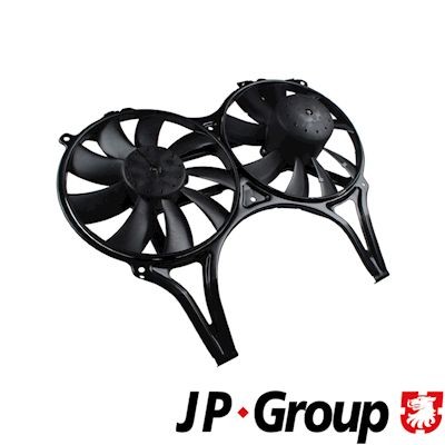 1399100600 JP GROUP für Fahrzeuge mit Klimaanlage, Ø: 295mm, mit Kühlerlüfterrahmen (Zarge) Kühlerlüfter 1399100600 günstig kaufen