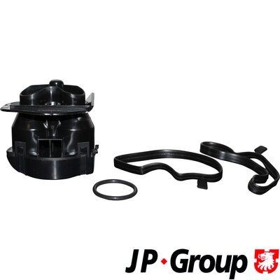 JP GROUP 1412000400 Oil Trap, crankcase breather with gaskets/seals