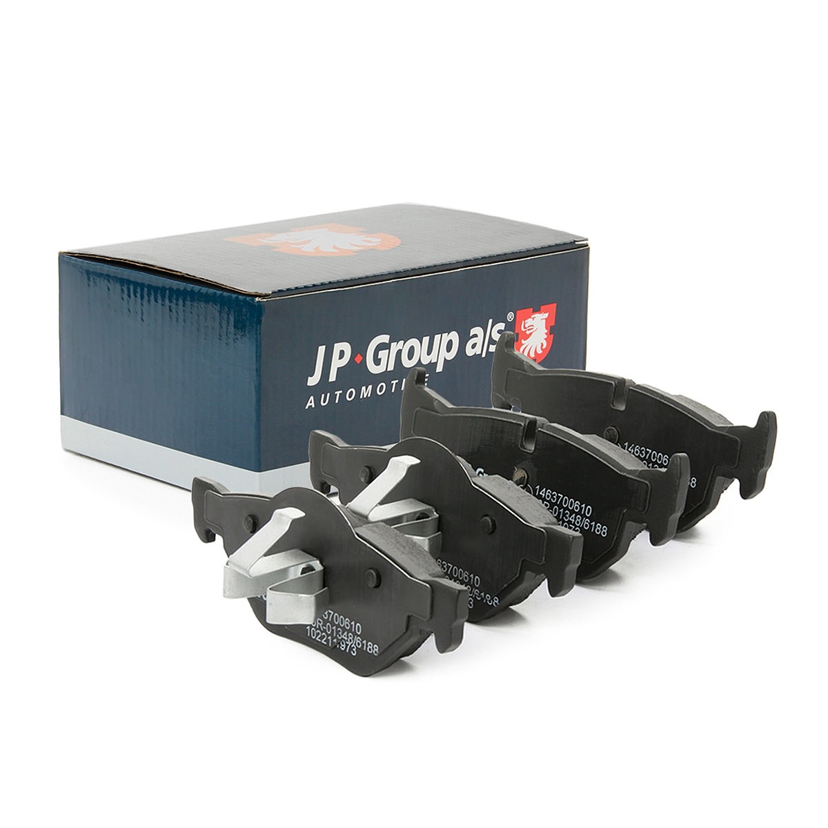 JP GROUP Brake pad kit 1463700610 for BMW 1 Series, 3 Series, X1