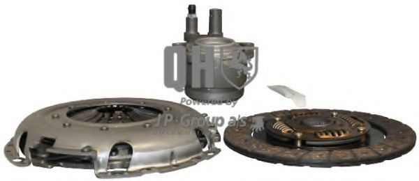 QKT2533AF JP GROUP QH, with clutch release bearing, 220mm Ø: 220mm Clutch replacement kit 1530407519 buy