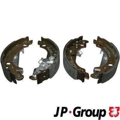 Original JP GROUP 1563900719 Brake shoes and drums 1563900710 for FORD FIESTA