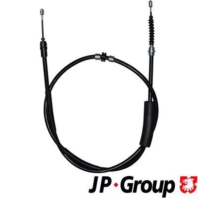 1570303809 JP GROUP Left Rear, Right Rear, 1735/1532mm, Disc Brake Cable, parking brake 1570303800 buy