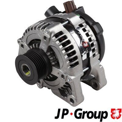JP GROUP 1590103300 Alternator 14V, 150A, FR-SIG-S, M8 B+, 0138, Ø 54 mm