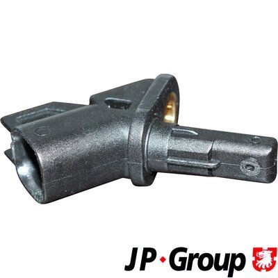 JP GROUP 1597100500 ABS sensor for vehicles without ESP, Hall Sensor