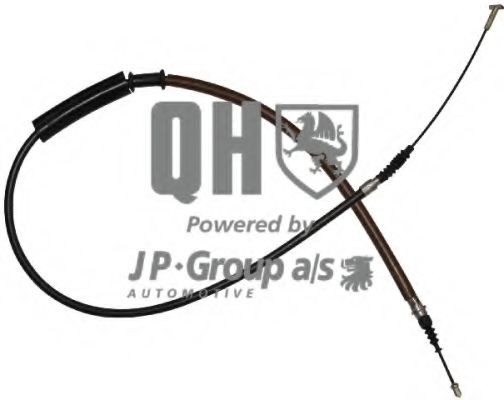 Original JP GROUP BC2707 Brake cable 3370300809 for FIAT TIPO
