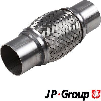 JP GROUP 9924402000 Exhaust flex pipe 50 x 180, 100, 40 mm, Stainless Steel, Braided liner