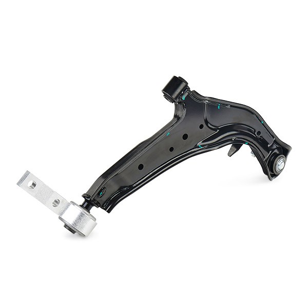 RIDEX 273C0516 Suspension control arm with ball joint, with rubber mount, Lower, Front Axle Left, Control Arm, Sheet Steel