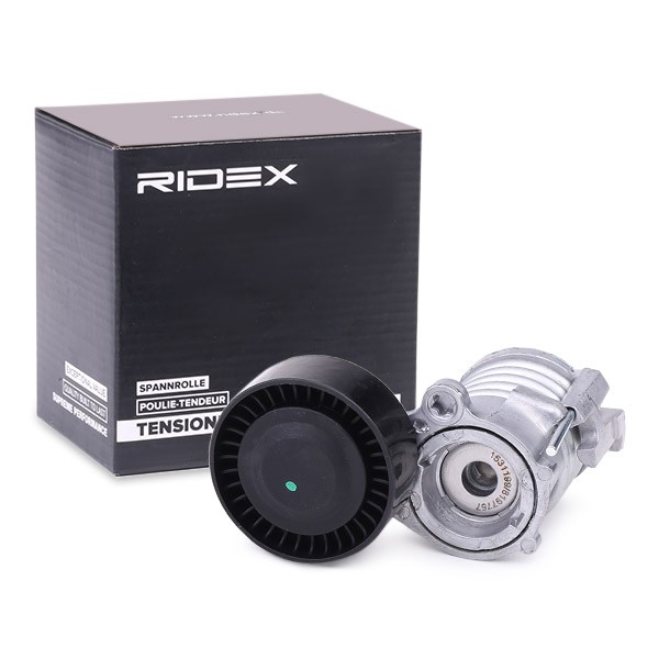 RIDEX 310T0057 Tensioner pulley, v-ribbed belt VW Polo Mk4