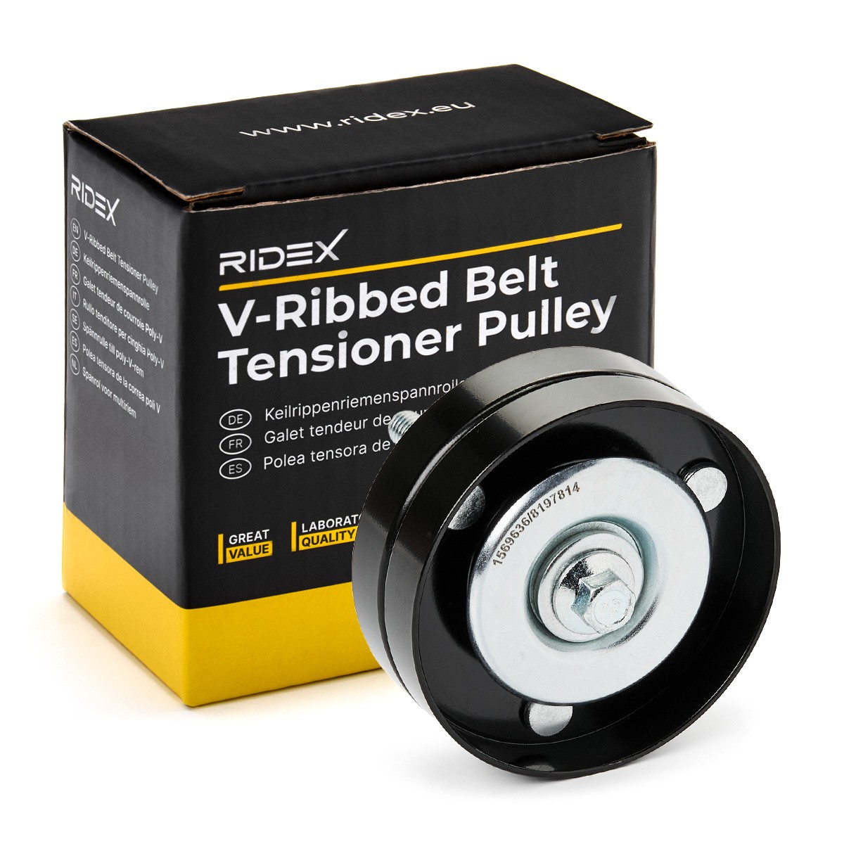 RIDEX 310T0137 Tensioner pulley VOLVO experience and price
