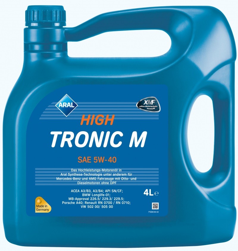 ARAL HighTronic, M 154FE8 Engine oil 5W-40, 4l