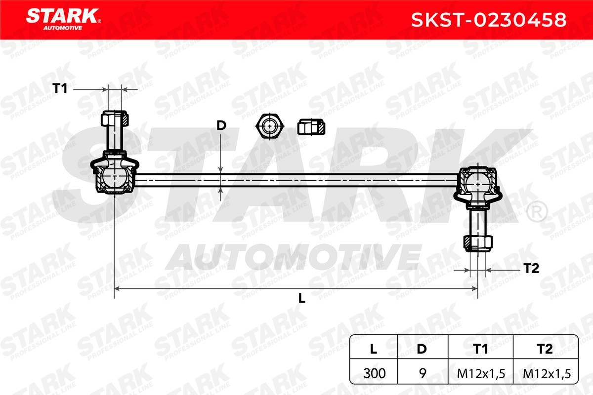 OEM-quality STARK SKST-0230458 Link rod
