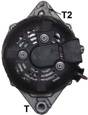DELCO REMY DRA0889 Alternator 12V, 100A, Plug721, Ø 67 mm, with integrated regulator, Remy Remanufactured