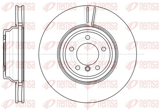 BMW X1 Brake discs and rotors 8202362 REMSA 61080.10 online buy