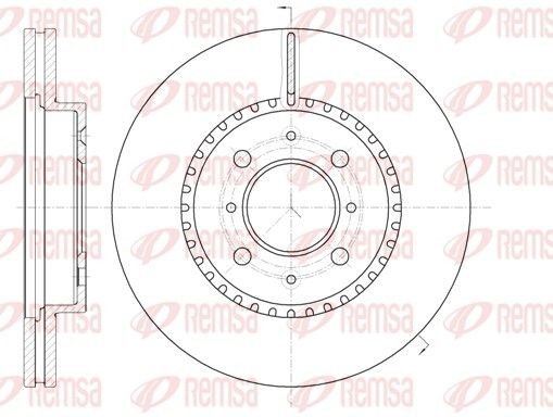Opel ZAFIRA Brake discs and rotors 8202380 REMSA 61096.10 online buy
