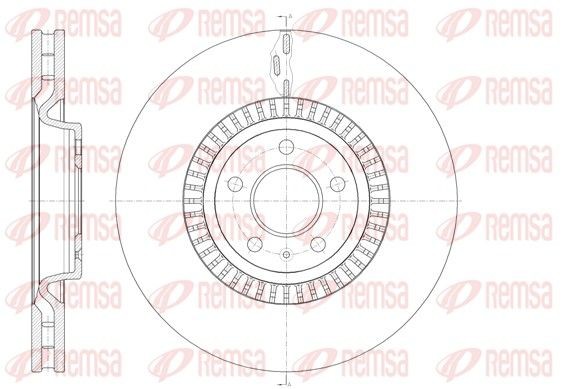 Audi Q5 Brake disc set 8202680 REMSA 61446.10 online buy