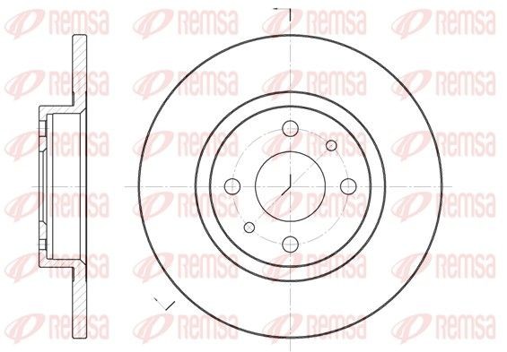 REMSA 6191.00 Brake disc FIAT experience and price