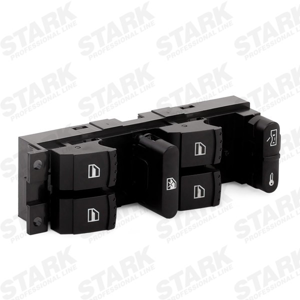 STARK SKSW-1870012 Switch, window regulator Doors: 4, Driver side, Front