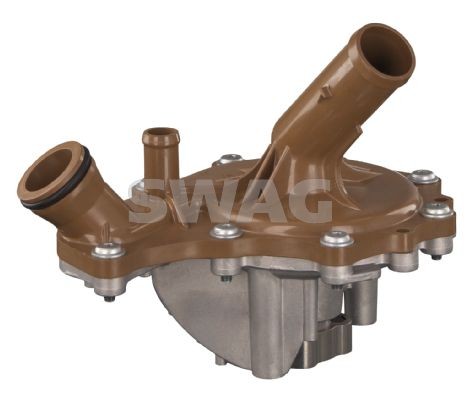 SWAG 50 93 9297 Water pump Cast Aluminium, Metal