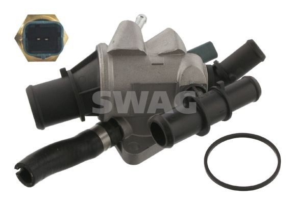 70 93 6980 SWAG Coolant thermostat FIAT with seal