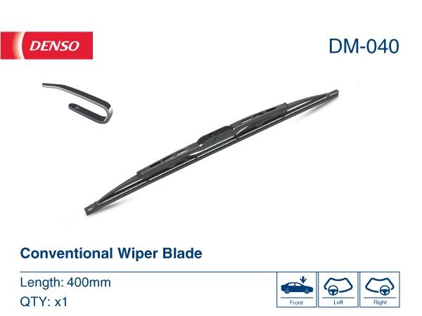 OEM-quality DENSO DM-040 Windscreen wiper