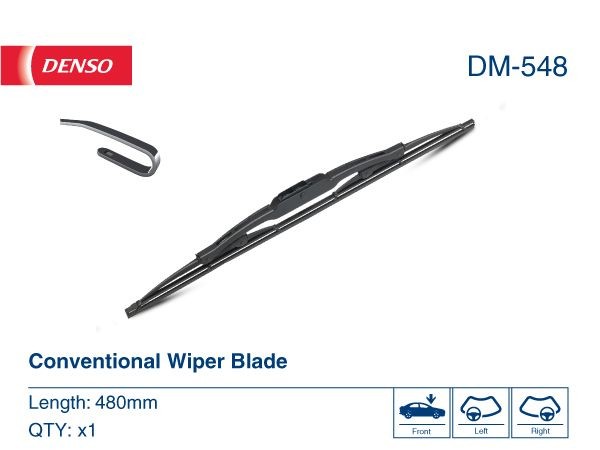 DM548 Window wipers DENSO DM-548 review and test
