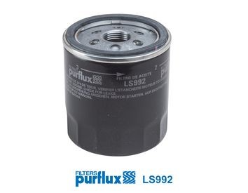 LS992 Oil filter LS992 PURFLUX M20x1,5, Spin-on Filter