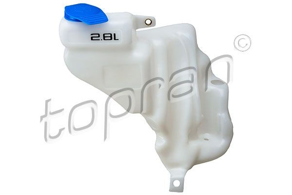 TOPRAN 113 705 Windscreen washer reservoir without sensor, with bore hole for liquid level sensor