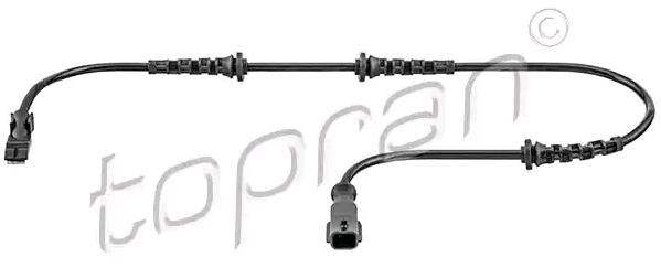 701 224 001 TOPRAN Front Axle Left, Front Axle Right, with cable, for vehicles with ABS, 677mm Length: 677mm Sensor, wheel speed 701 224 buy