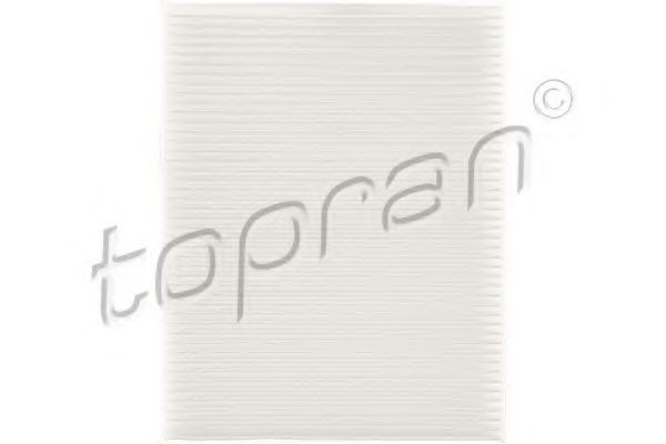TOPRAN Filtr, wentylacja przestrzeni pasażerskiej 820 865