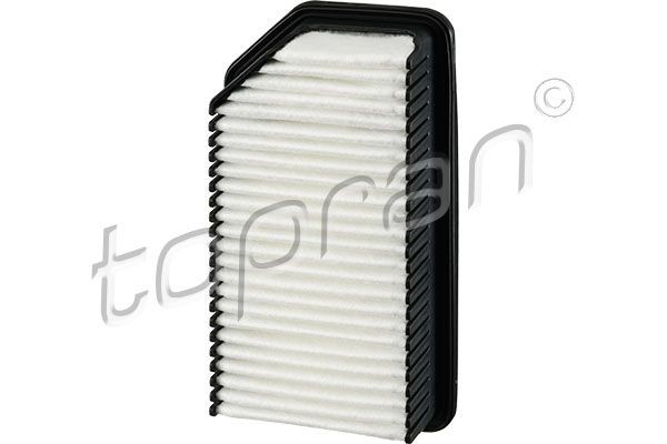 TOPRAN 820 864 Air filter 55mm, 245mm, pentagonal, Plastic, Filter Insert