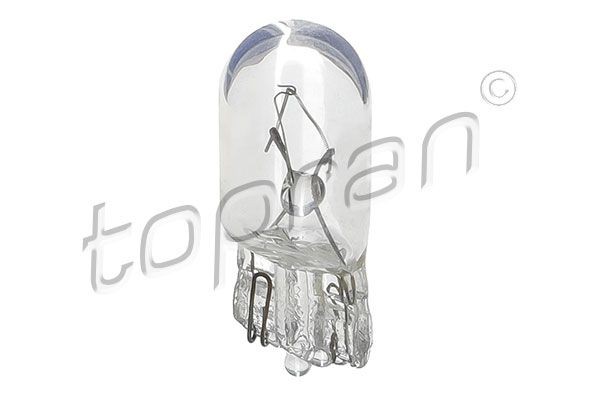 TOPRAN 104 497 Bulb, instrument lighting 12V, 5W, W5W, W2.1x9.5d, Crystal clear